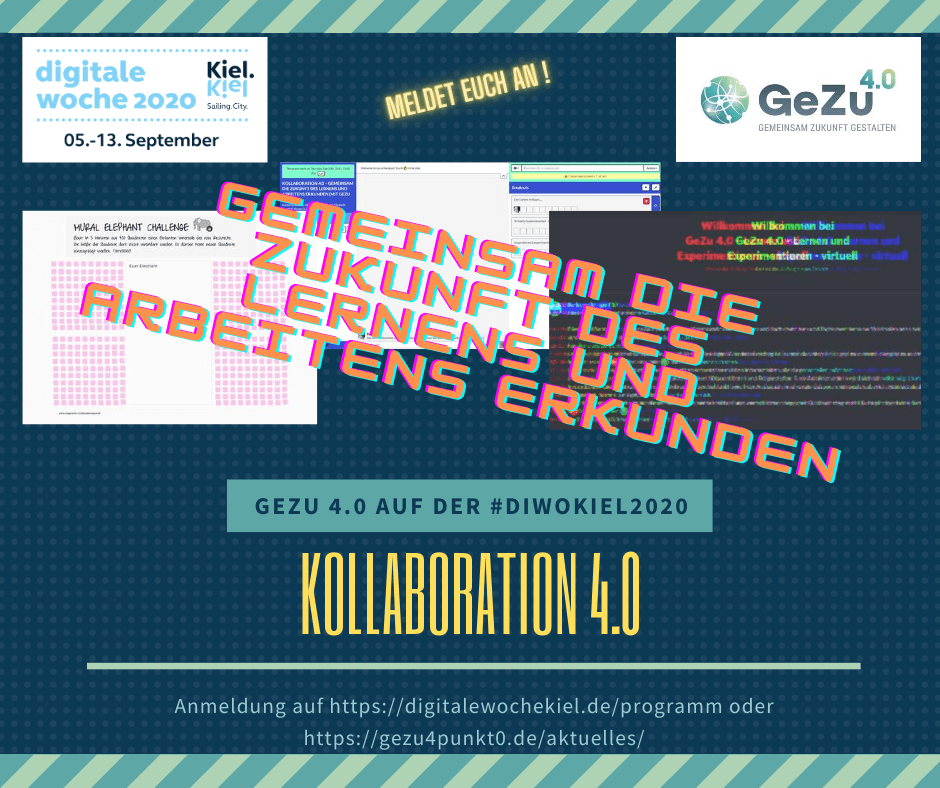 GeZu 4.0 auf der digitalen Woche Kiel – #diwokiel2020