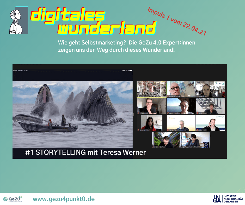 Reise durch das digitale Wunderland – Schritt 1 ist gemacht: Impuls Storytelling