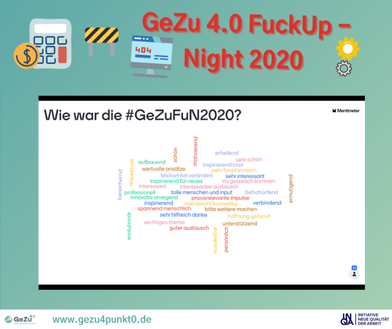 #GeZuFuN2020 – Recap und eine Strategie zur Entwicklung einer Fehlerkultur im Unternehmen