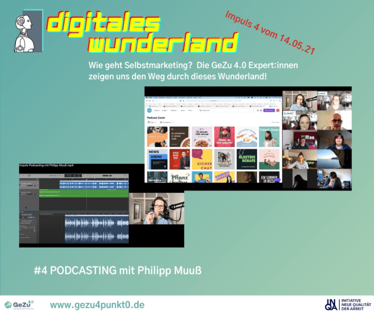 Schritt 4 der Reise durchs digitales Wunderland – Impuls Podcasting mit Philipp Muuß