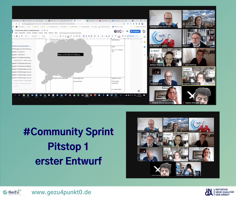 #CommunitySprint – Pitstop 1 und Podcastfolge