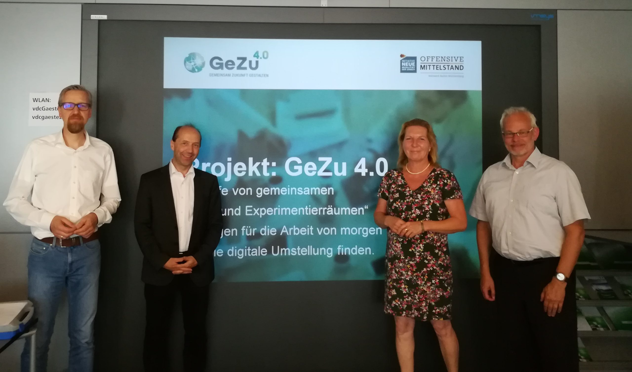 GeZu 4.0 Experimentierraum Fellbach Industrie Kick Off